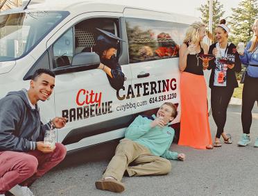City Barbeque graduation party catering