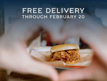 Free delivery through February 20