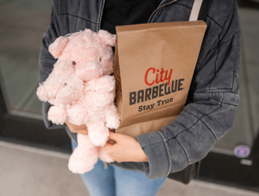 pig and bag