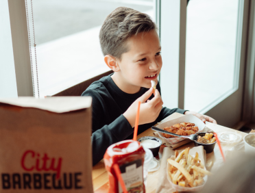 Kids eat free on March 3!