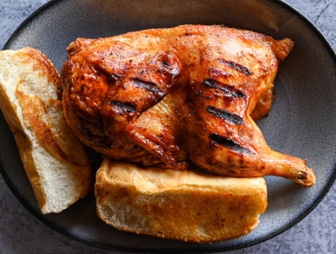 chicken on plate