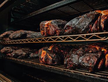 Pork on Smoker